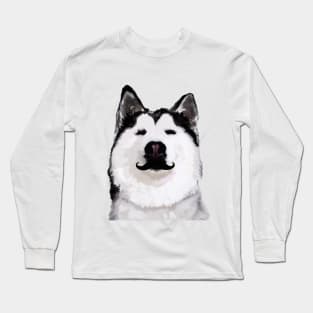 Husky Dog Long Sleeve T-Shirt